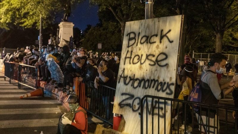 Washington: Demonstranten wollen in Nähe des Weißen Hauses „Autonome Zone des Schwarzen Hauses“ einrichten