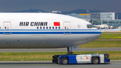 USA untersagen chinesischen Fluggesellschaften Flüge in das Land