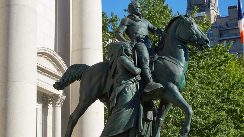 New Yorker Naturkundemuseum entfernt Statue von früherem Präsidenten Roosevelt