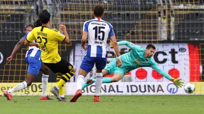 BVB festigt gegen Hertha Rang zwei – Labbadia erstmals besiegt