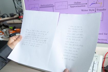 Künstliche Intelligenz imitiert Handschriften