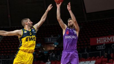 EWE Baskets Oldenburg besiegen BG Göttingen