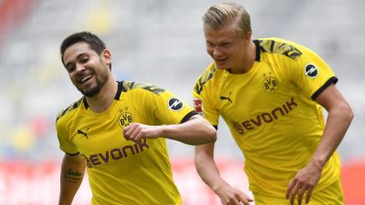 Joker Haaland köpft BVB zu glücklichen Sieg in Düsseldorf