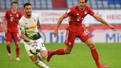 Goretzka schießt Bayern gegen Gladbach spät zum Sieg
