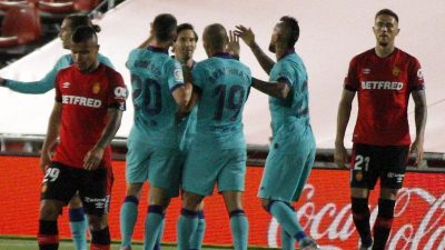 FC Barcelona gewinnt bei Liga-Neustart 4:0 auf Mallorca