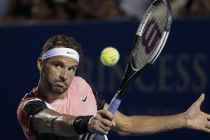 Bulgariens Tennisstar Dimitrow mit Coronavirus infiziert