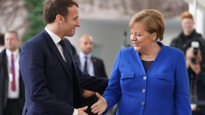 Erstes Treffen zwischen Merkel und Macron – Wohin fließt das viele Geld für den Wiederaufbau