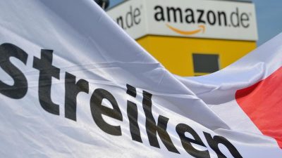 Gewerkschaft ruft zum Streik auf – 450 Amazon-Mitarbeiter in Rheinberg legen Arbeit nieder