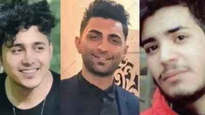 Iran: Weltweite Protestwelle gegen Todesstrafe für drei junge Männer