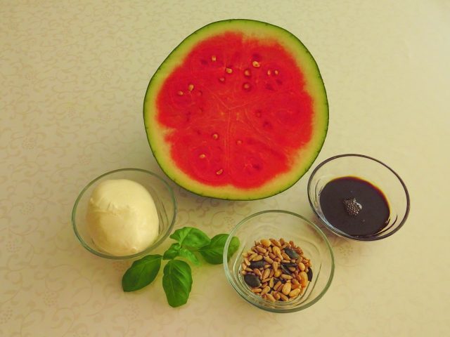 Vier sommerliche Rezepte mit Wassermelone: Melonen-Pizza