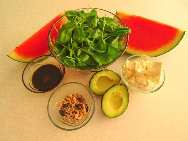 Vier sommerliche Rezepte mit Wassermelone: Melonen-Salat
