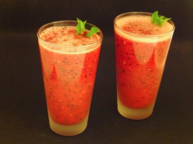 Vier sommerliche Rezepte mit Wassermelone: Melonen-Smoothie