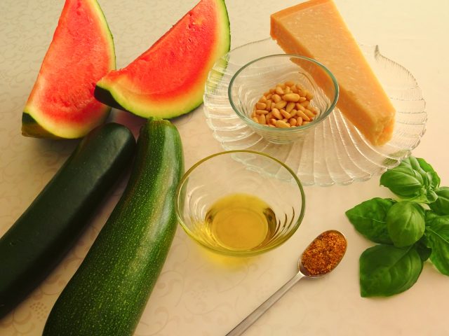 Vier sommerliche Rezepte mit Wassermelone: Melonen-Nudeln