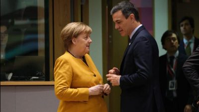 Erst Rutte, dann Conte, nun Sánchez: Merkel berät heute mit Spaniens Premier vor EU-Sondergipfel