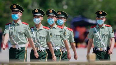 Peking propagiert die Idee eines Krieges mit den USA – Plakate und Filme sorgen für düstere Stimmung
