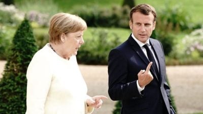 Merkel und Macron wollen rund 400 Minderjährige aus Moria in EU aufnehmen