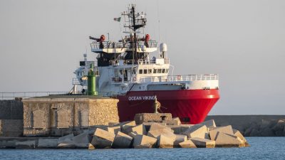 Schiff „Ocean Viking“ erneut von Italien festgesetzt
