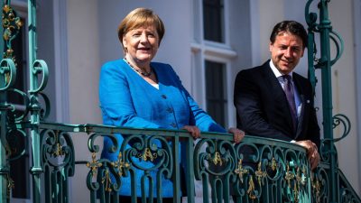 Kanzlerin zeigt sich skeptisch zu schnellem Beschluss zu EU-Corona-Hilfen – Conte will schnelle Einigung