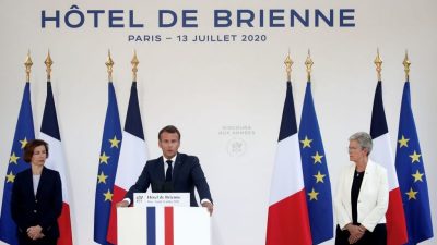 Macron lädt Spahn und Laschet zu französischem Nationalfeiertag nach Paris ein