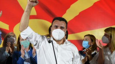 Knapper Vorsprung für Sozialdemokraten nach Wahl in Nordmazedonien