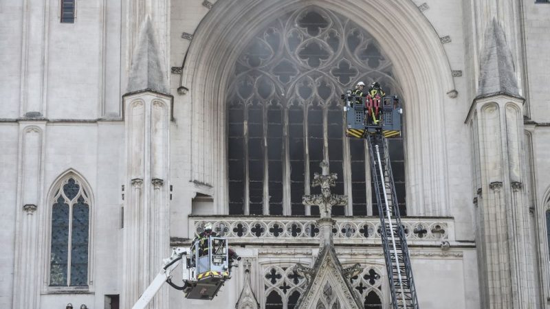 Frankreich: Ermittlungen wegen Brandstiftung nach Feuer in Kathedrale von Nantes