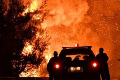 14-Jähriger flüchtet mit dem Auto vor den Flammen in Kalifornien