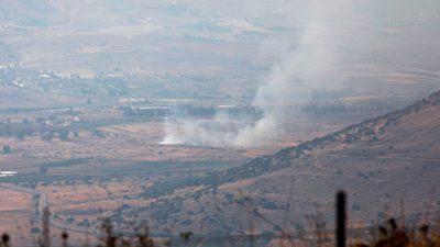 Israel reagiert auf Hisbollah-Angriff mit Artillerie-Beschuss auf Libanon