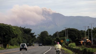 Vulkan Telica in Nicaragua ausgebrochen