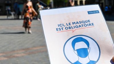 Mehrere französische Städte verschärfen Maskenpflicht wegen neuen Corona-Fällen
