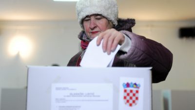 Kroatien wählt neues Parlament – Kopf-an-Kopf-Rennen erwartet