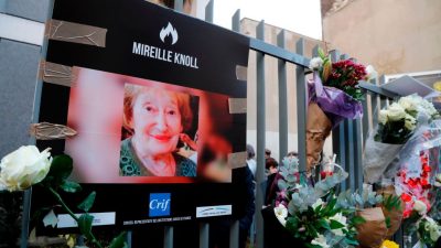 Frankreich: Mutmaßliche Mörder von 85-jähriger Holocaust-Überlebender sollen vor Gericht