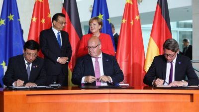 Grüne warnen vor Abschluss von EU-China-Abkommen