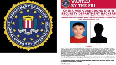 USA: Zwei flüchtige chinesische KP-Hacker angeklagt – Hunderte Millionen Dollar Schaden