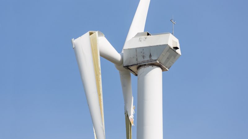 Windkraftanlagen sind grün – aber nicht recycelbar