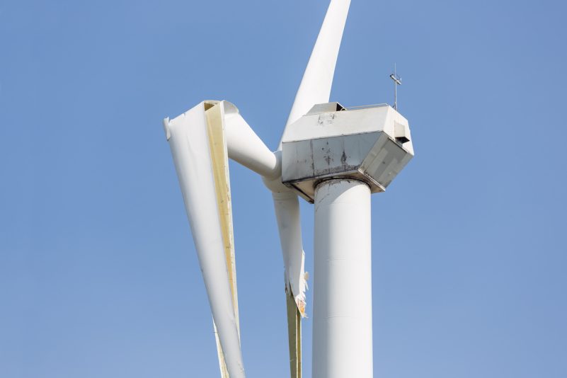 Windkraftanlagen sind grün – aber nicht recycelbar