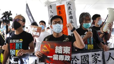 LIVE: Bürger protestieren gegen Sicherheitsgesetz in Hongkong