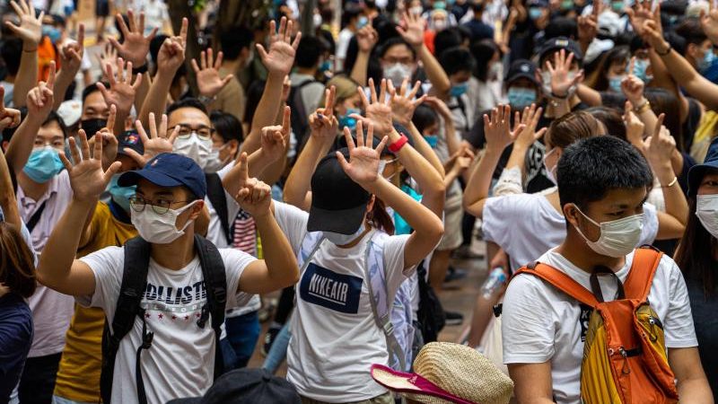 Pekings Sicherheitsgesetz für Hongkong: Konflikt zwischen London und Peking spitzt sich zu