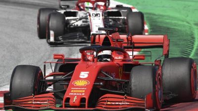 Quälerei im Scheidungsjahr für Ferrari und Vettel