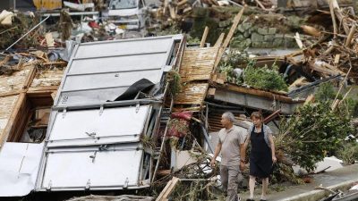 Überschwemmungen in Japan – mindestens 41 Tote