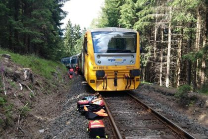 Zugunglück: Tote und Verletzte im tschechischen Grenzgebiet