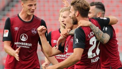 FC Nürnberg feiert Nürnberger: 2:0 gegen Ingolstadt
