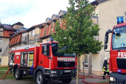 Ein Toter bei Brand in Pflegeheim in Templin