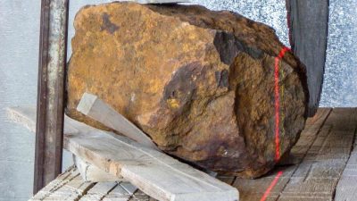 31 Jahre später: Gartenstein erweist sich als Deutschlands größter Steinmeteorit