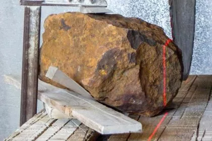 31 Jahre später: Gartenstein erweist sich als Deutschlands größter Steinmeteorit