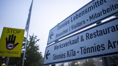 NRW: Schlachtung bei Tönnies wieder unterbrochen