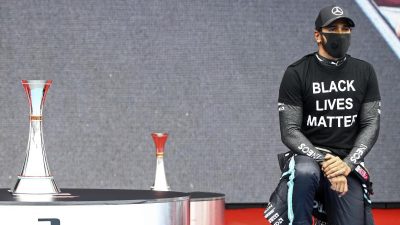 Kampf gegen Rassismus: Hamilton weist Andretti-Kritik zurück