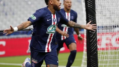 Paris gewinnt Pokal – Neymar trifft gegen St. Etienne