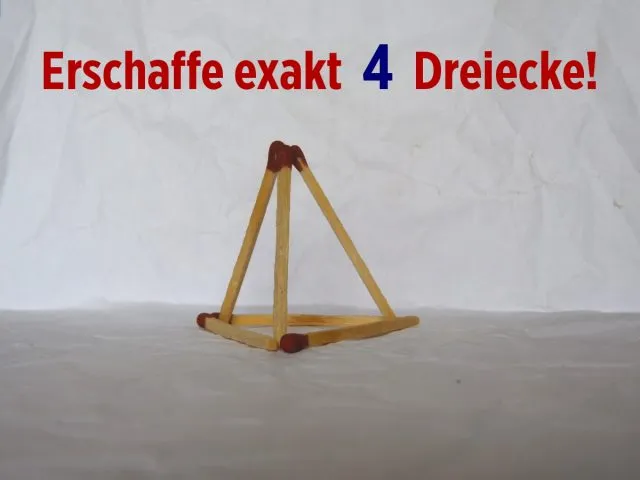 Rätselhafte Streichhölzer (3)