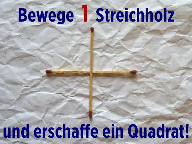 Rätselhafte Streichhölzer (3)