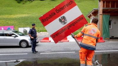Österreich will Grenze strenger kontrollieren – Jede Kontrolle soll auch ein „Gesundheitscheck“ sein